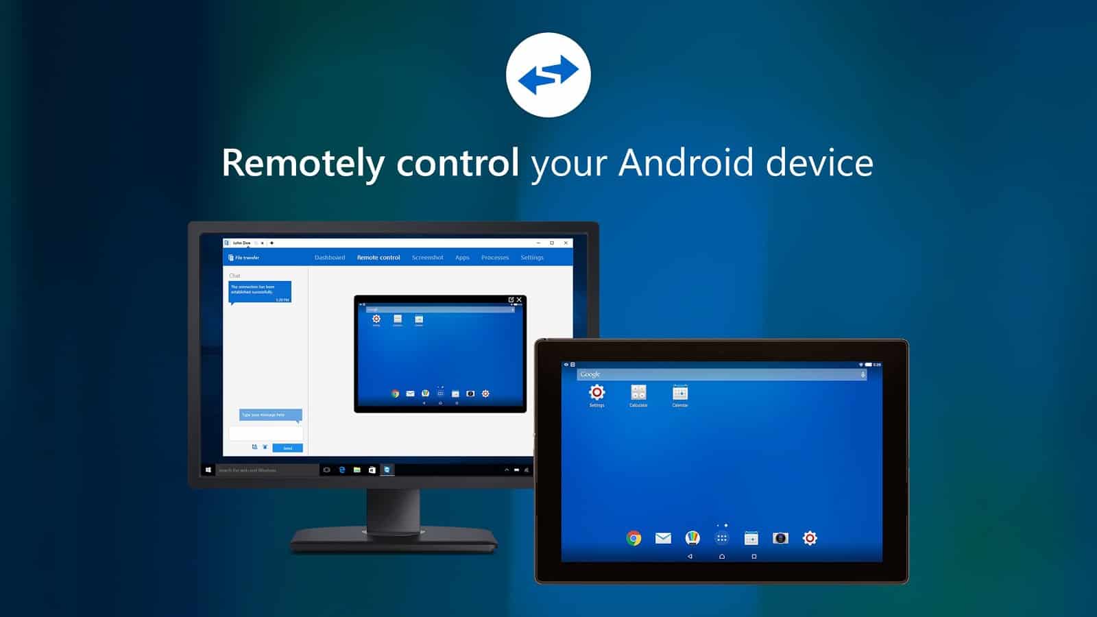 remotely control your andriod device