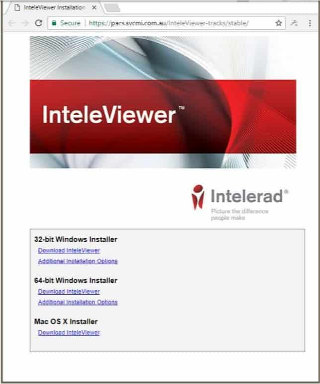 Inteleviewer Installation Step 1