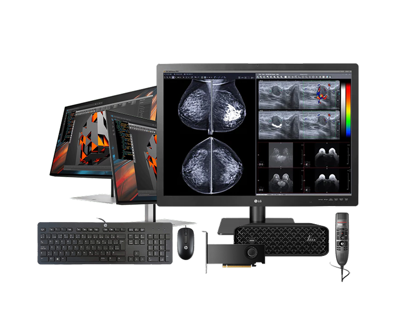 31.5-inch Mammography Station